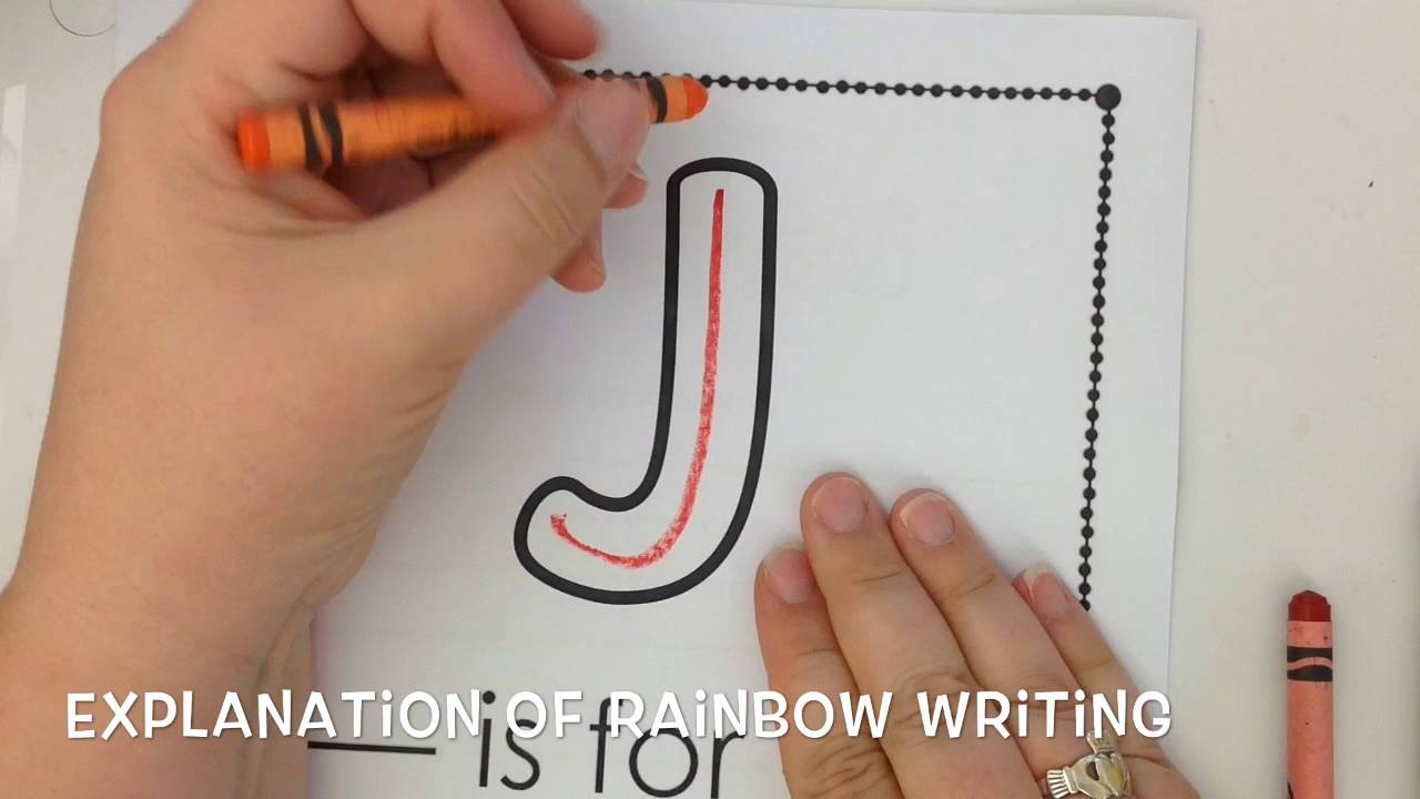 Rainbow Writing