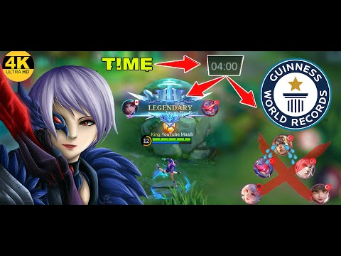 🔰4K🔰 🔥4 Minutes Legendary!!🔥 | 😈Top Global Natalia God Mode On 😈| Mlbb