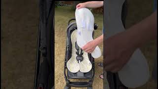 Letní 3D vložka z bambusu do kočárku a autosedačky – přírodní