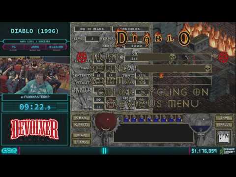 Diablo by Funkmastermp in 34:17 - AGDQ 2018 - Part 146