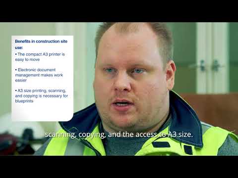 Case study: Smart printing with IoT at construction site