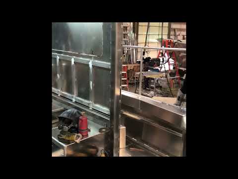 Short clip of the newest Allied Boats Wildcat (30’ welded aluminum catamaran).