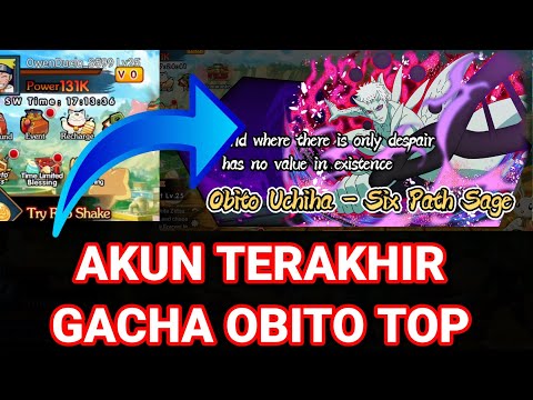 Ultimate Fight: Survival - Akun Terakhir Gacha Obito Top