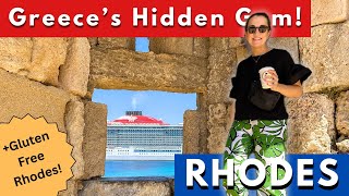 Rhodes Greece Self-Guided Tour + Gluten Free Cafe Review | Virgin Voyages Greek Island Glow