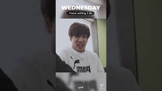 Jungkook - I have nothing to do 😂😂