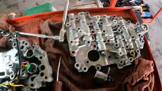 How to replace the transmission JF015E solenoids Chevy Spark/Nissan Sentra