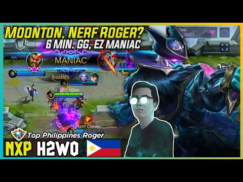 Enemy Concedes Defeat H2wo Roger So Strong | Top Global Player H2wo