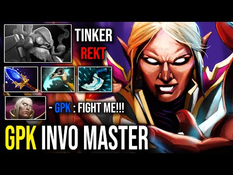 GPK - Invoker Outplay and Outfarm Tinker Spammer | Dota 2 Top MMR