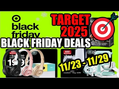 TARGET BLACK FRIDAY AD 2025 | ELECTRONICS, TOYS & MORE!