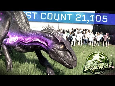 Jurassic World Evolution - 21,000 GUESTS TRAPPED! Super Indo Set Loose! - Fallen Kingdom Gameplay