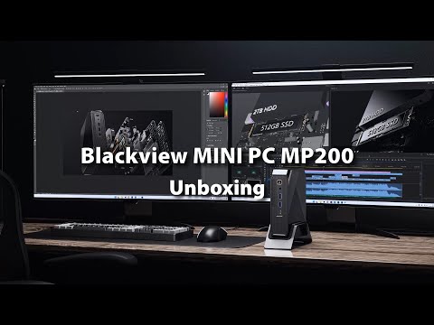 Blackview MP200 i5-12450H 16GB 512GB Intel UHD W11P Black