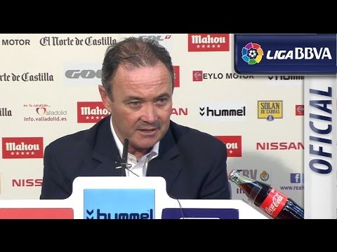 Rueda de Prensa de JIM tras el Real Valladolid (1-0) Villarreal CF - HD