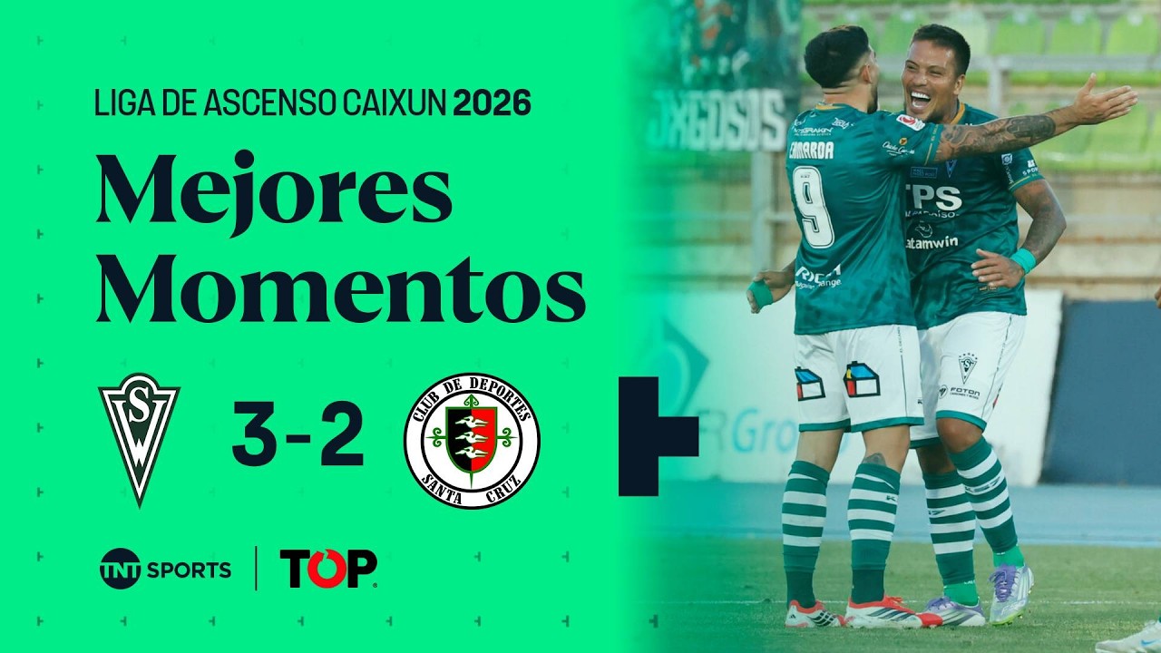 Santiago Wanderers vs Deportes Santa Cruz Highlights
