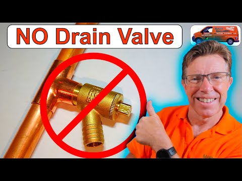 How to Drain Your Heating System with NO Drain Valve or NO Drain Off Point.  Easiest Ways to Drain