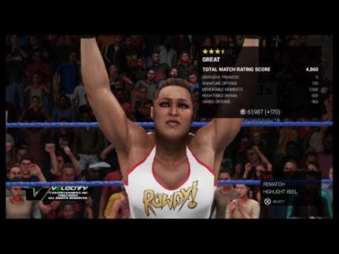 WWE 2K19 sonya deville vs. Ronda rousey