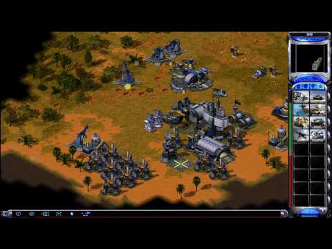 Red Alert 2: Yuri's Revenge - 1 vs. 7 Brutal AIs (France vs. Yuri on Death Trap)