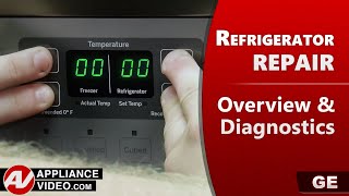 GE PSE25KSHKHSS Refrigerator: Overview and Diagnostic Mode