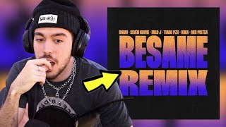 LUV REACCIONA A | BESAME REMIX (OFFICIAL VIDEO)