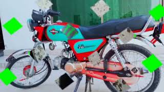 bike decoration by  car fashion samundri03046327185