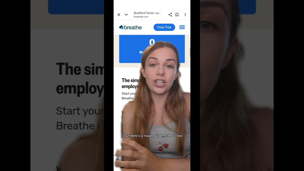 What is the Bradford Factor Score? | #breathehr #hrsoftware #hrsupport #employmentlaw