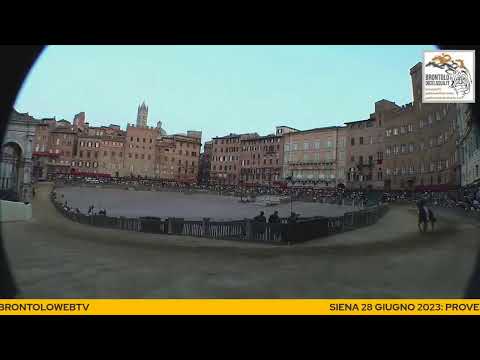 PALIO SIENA PROVE NOTTE 2° BATTERIA DEL 28 GIUGNO 2023