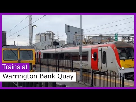 Trains at Warrington Bank Quay | 777Trains