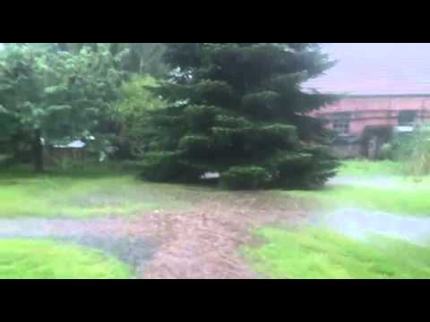Unwetter in der Prignitz am 30.07.2014
