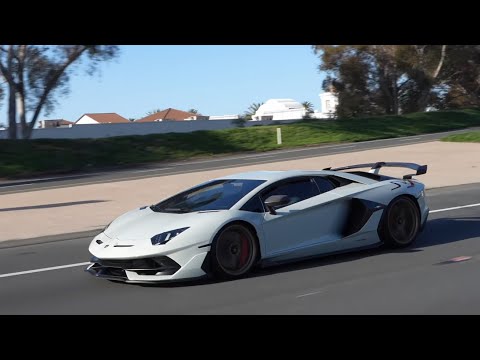 Lamborghini SVJ - Epic Drive. South OC Cars and Coffee.