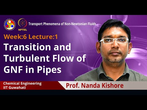 Transport Phenomena of Non Newtonian Fluids Intro Video