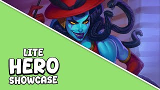Hearthstone | Vashj Fatale (Lite) Hero Skin Showcase: ALL Animations & Voicelines