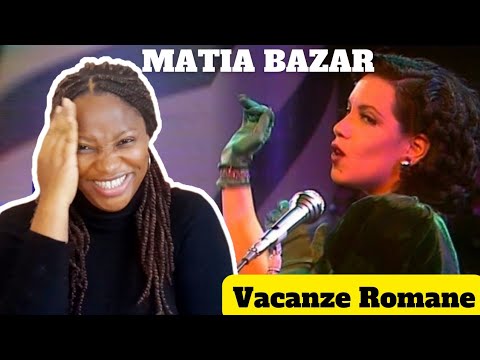 Matia Bazar Reaction Vacanze Romane (AY ANTONELLA!!) African Reacts