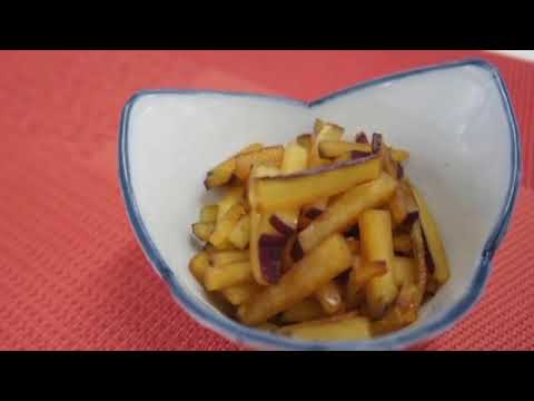 国際文化学科 さつまいものきんぴら