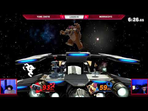 VS Weekly 1/2/20 - Losers Eighths - Yung Zootie (ROB) vs Morrocoyo (Robin/Bowser) - SSBU