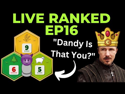 Catan Pro Plays Ranked - Ep 16 "Chaos Is A Ladder"