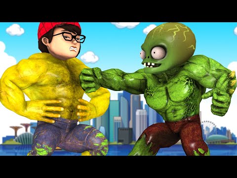 Good Nick Transform NickHulk vs Zombie Protect Tani - Scary Teacher 3D Super Hero Animation