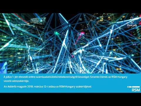 NAV online számlaadat-szolgáltatás, a számla adattartalma, Adóinfó, Inforádió, 2018.03.12.