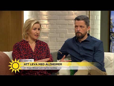 Paret Hessle lever med alzheimer - hör om nästa steg i livet   - Nyhetsmorgon (TV4)