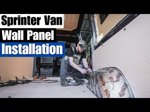 Sprinter Van Wall Panel Install | Serg Supply