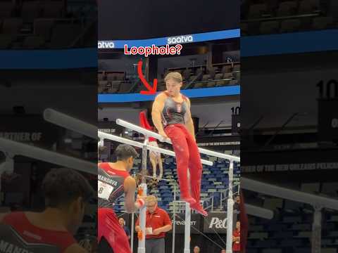 Gymnastics loophole EXPLAINED ???? #gymnastics #gymnast #sports #loophole #olympics #olympic #judge