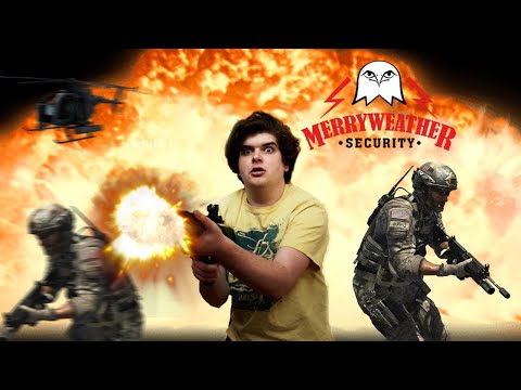 Real Life GTA 5 Merryweather BATTLE!