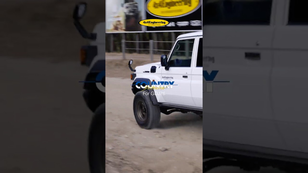 【再再販70専用設計！】COUNTRY SUSPENSION for GDJ76｜ランクル76用サスペンション最終テスト中！#カンサス