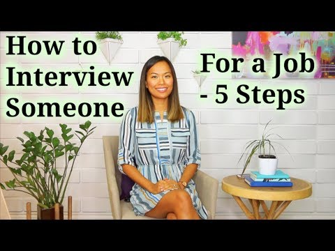 How to Interview Someone - How to Recruit a Good Job Candidate (4 of 5)