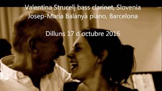 Valentina Strucelj & Josep Maria Balanyà. 17-10-2016.Barcelona