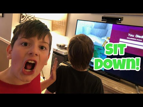 Kid Blocks Leland's TV View While Playing Xbox - Will Leland Rage?