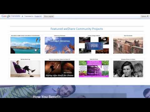 weShare CrowdFunding Short Overview