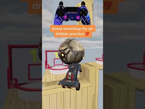 The best air dribble practice map in Rocket League?
