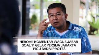 Download lagu HEBOH!! Komentar Wagub Jabar Soal 11 Gelar Persija Jakarta Picu Badai Protes mp3