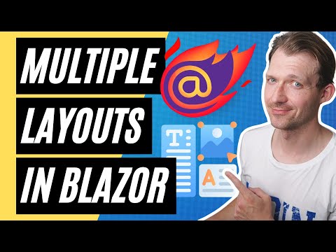 How to use Multiple Layouts in Blazor in .NET 8 🔥