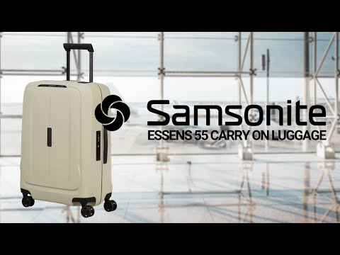 Unboxing Samsonite Essens 55 Carry on luggage (cabin bag)