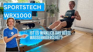 Das beste Wasserrudergerät 2024? Das Sportstech Wasserrudergerät WRX1000 im Test